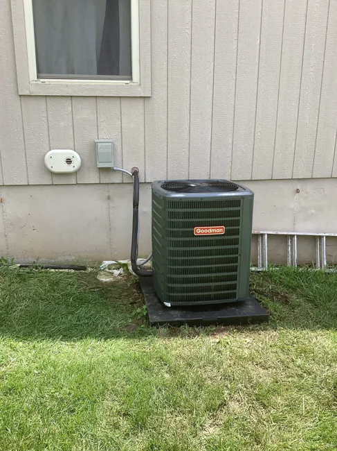 Clean indoor HVAC installation by A-1 by A-1 Plumbing Heating Cooling Electrical