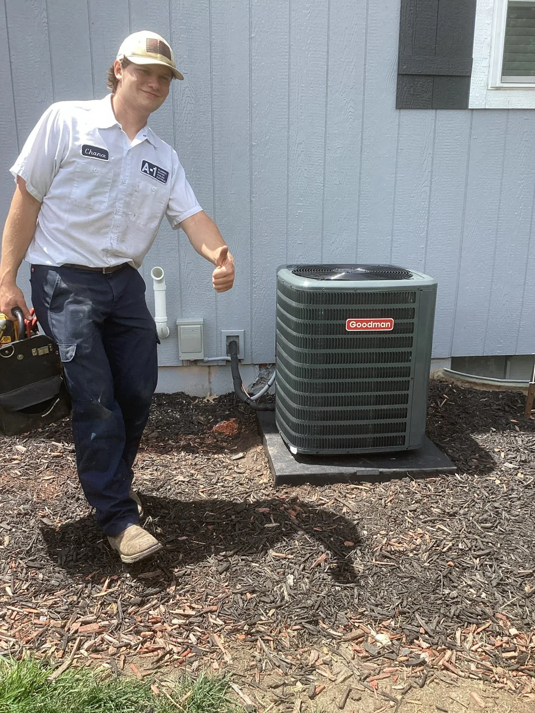 AC install 17 by A-1 Plumbing Heating Cooling Electrical