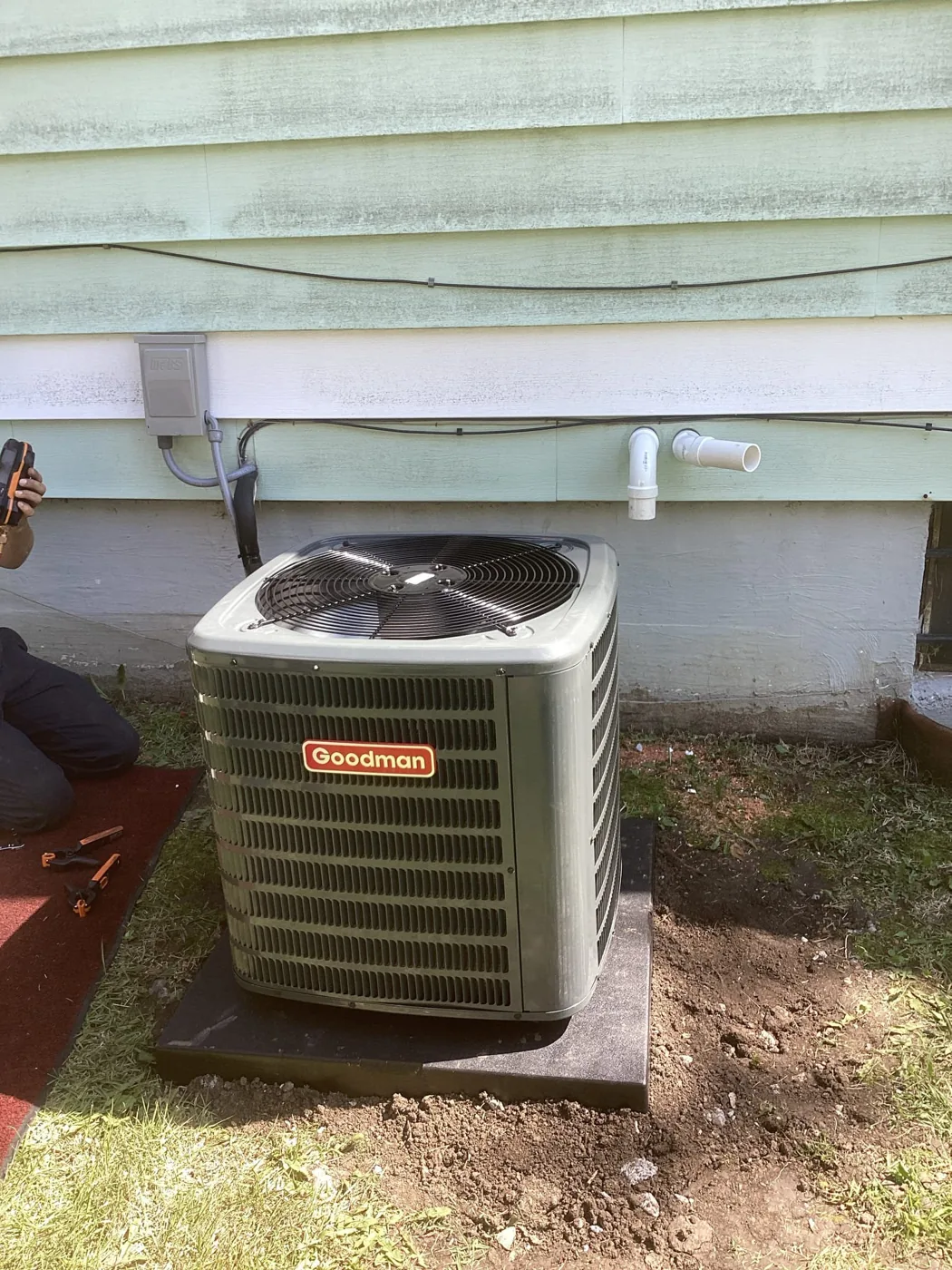 AC install 24 by A-1 Plumbing Heating Cooling Electrical