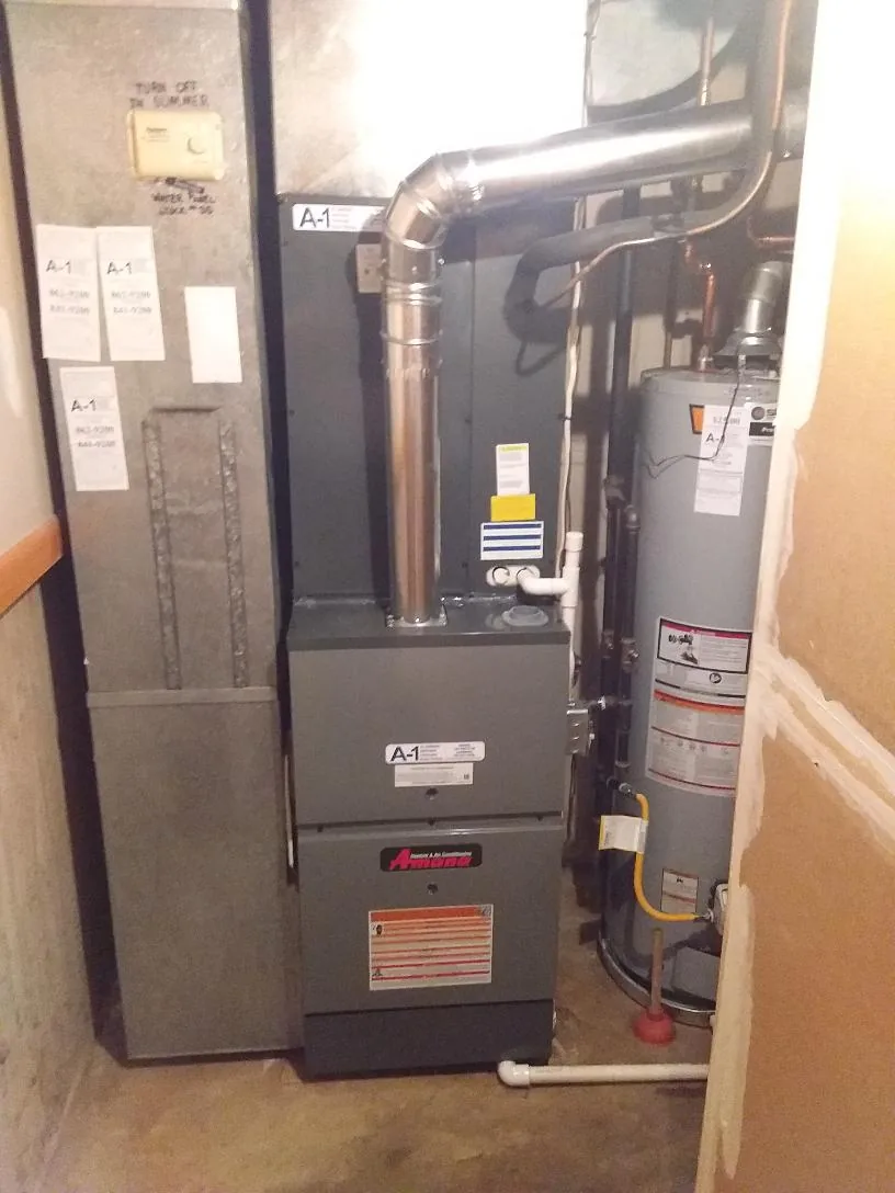 Furnace Install 26 by A-1 Plumbing Heating Cooling Electrical