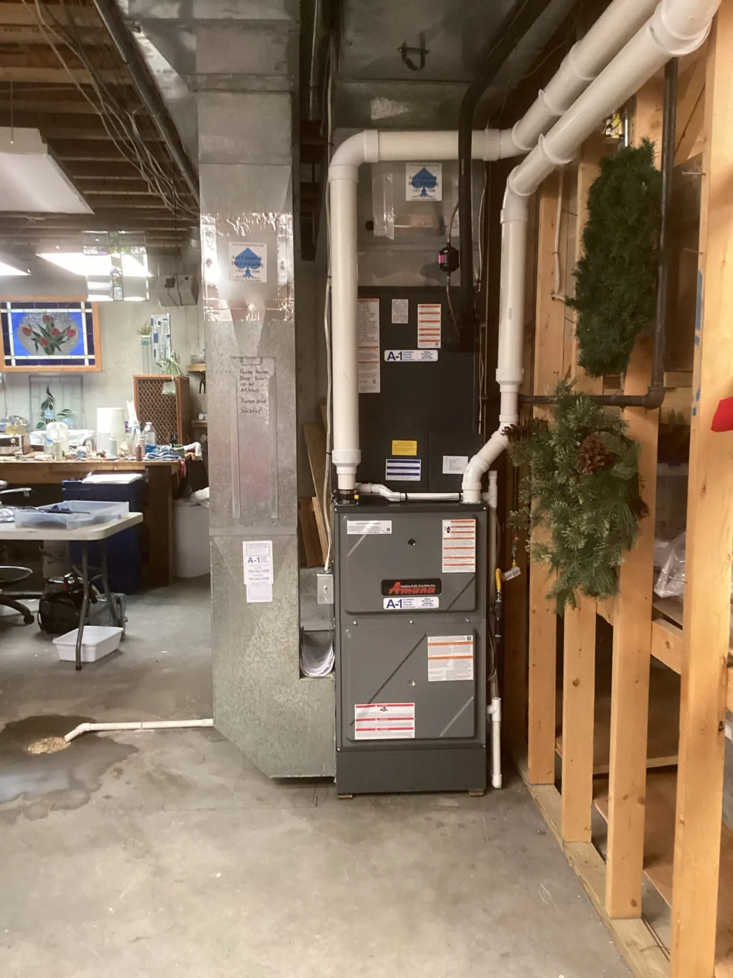 2026-07-08 HVAC System Installation furnace by A-1 Plumbing Heating Cooling Electrical
