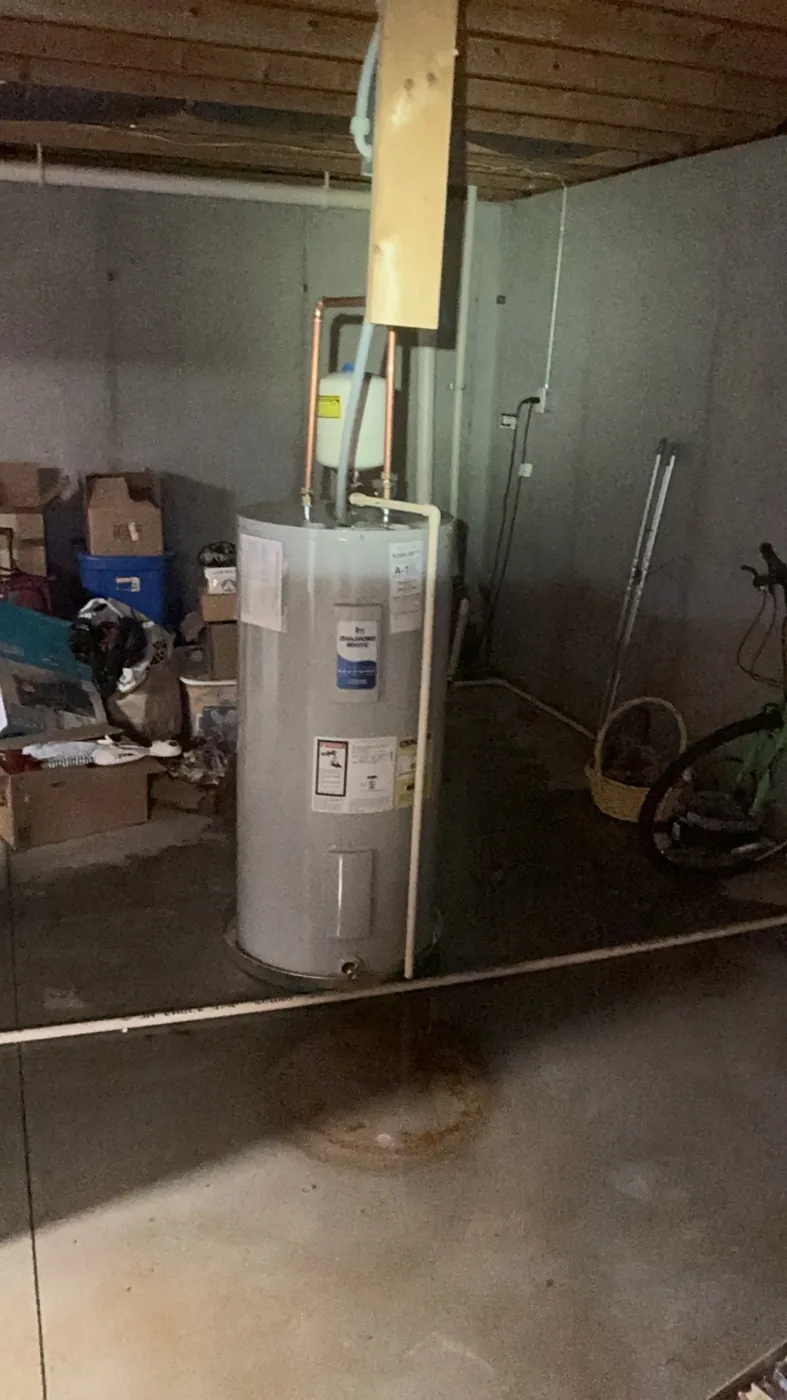 Bradford White 50 gallon electric water heater by A-1 Plumbing Heating Cooling Electrical
