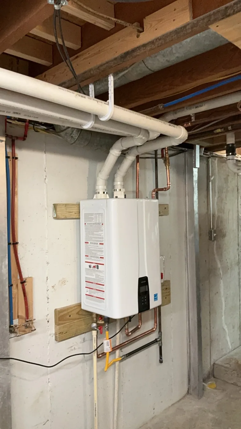 Navien - Tankless Water Heater Install 4 by A-1 Plumbing Heating Cooling Electrical