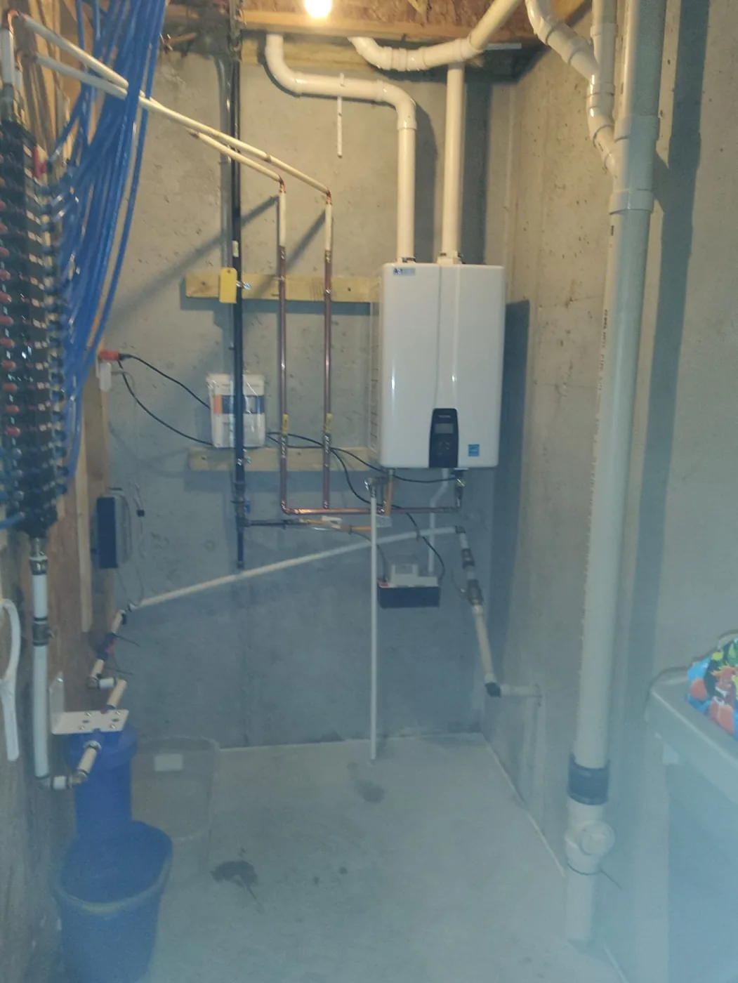 Navien - Tankless Water Heater Install 5 by A-1 Plumbing Heating Cooling Electrical